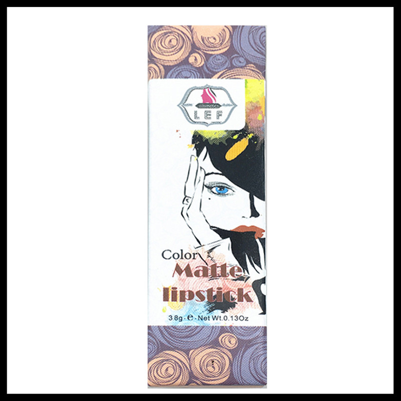Facial Cleanser Lipstick Tube Packaging Box Cosmetic Paper Lip Gloss Box Packaging