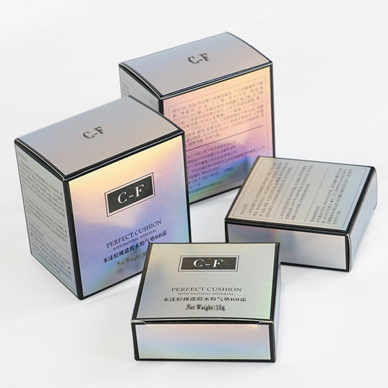 Cardboard Cosmetic Packaging Box Recycled Lipstick Packaging Box Customized