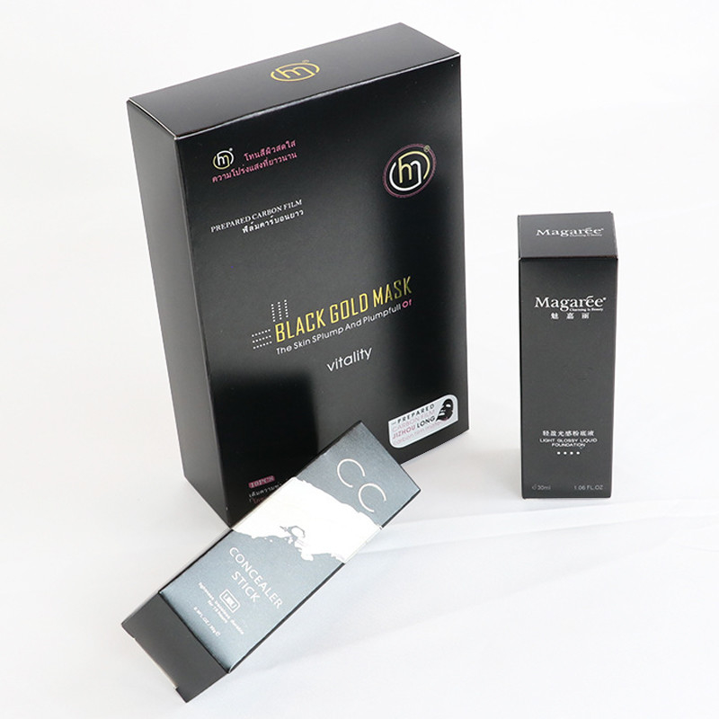 Cardboard Cosmetic Packaging Box Recycled Lipstick Packaging Box Customized