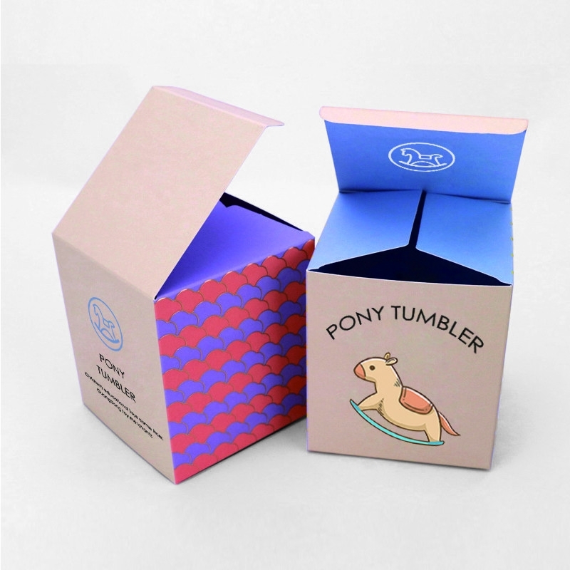 350g Cardboard Kids Dolls Toy Packaging Paper Box Customized for Children's Day Gift