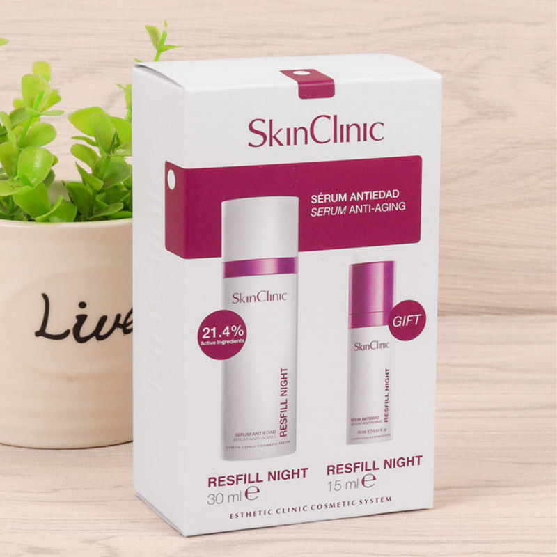 Hardcover 350g Art Paper Packaging Box For Skin Care Products Custom Color Printing