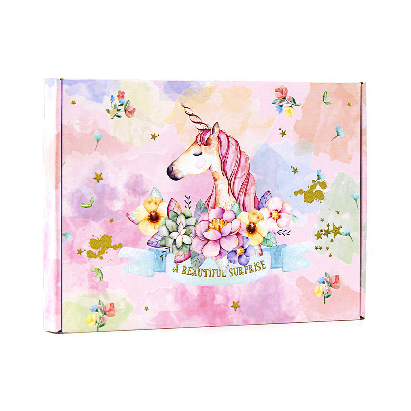Matt Lamination Corrugated Paper Display Decorative Books Subscription Shipping Mailer Box