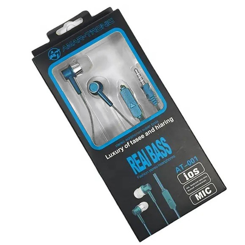 Paper Mobile Charger Earphone Packaging Box CMYK Offset Printing With Clear Window