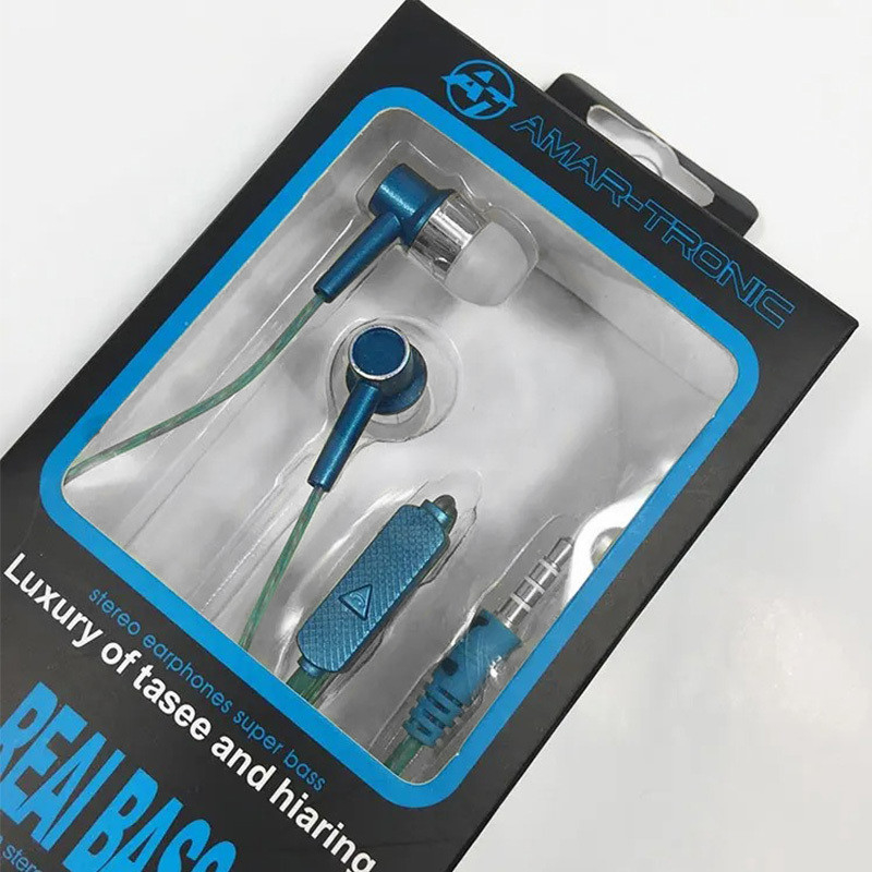 Paper Mobile Charger Earphone Packaging Box CMYK Offset Printing With Clear Window