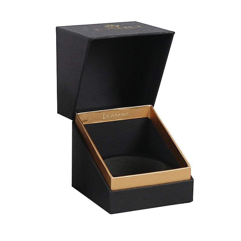 Grey Board Packaging Jewelry Boxes for Bracelets Custom Logo Paper Earrings Ring Necklace
