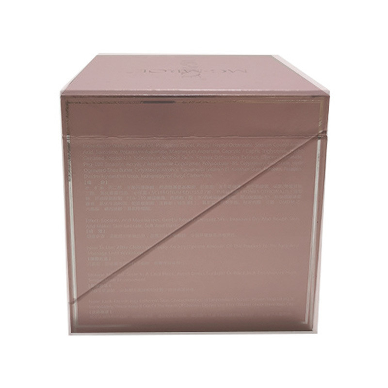 Magnetic Cardboard Jewellery Packaging Box With Velvet Insert For Necklace Bracelet