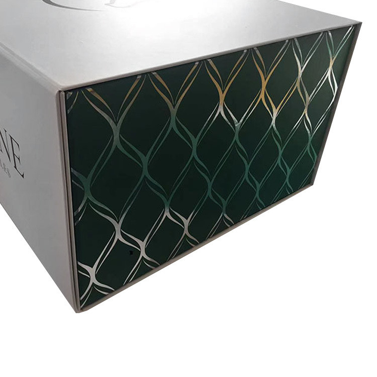 Handmade Apparel Foldable Paper Box With Logo Packaging Large Folding Stickers