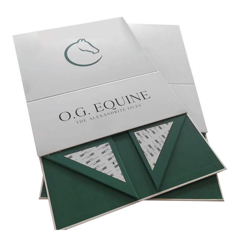 Handmade Apparel Foldable Paper Box With Logo Packaging Large Folding Stickers