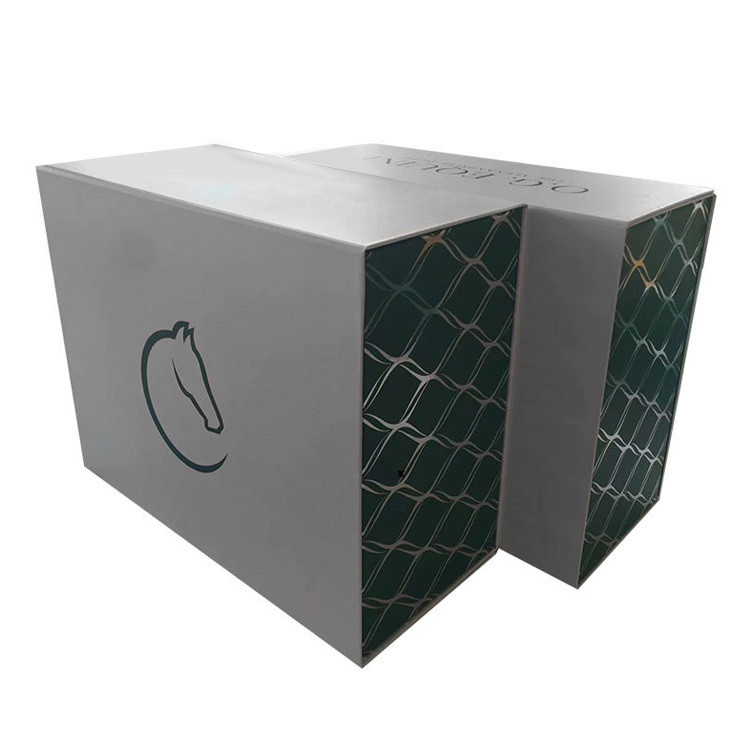 Handmade Apparel Foldable Paper Box With Logo Packaging Large Folding Stickers