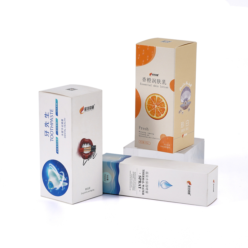 Essential Oil And Perfume Packaging Boxes 350g Art Paper 4c Offset Printing