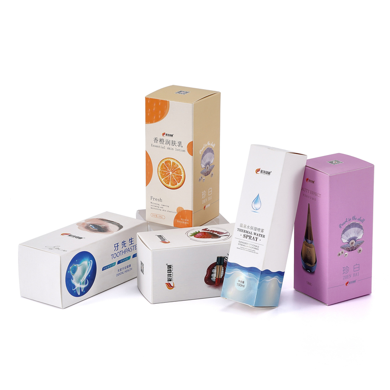 Essential Oil And Perfume Packaging Boxes 350g Art Paper 4c Offset Printing