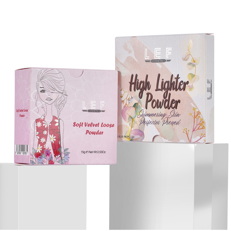 Foldable Cosmetics Packaging Box Custom Color For Lipstick And Skin Care