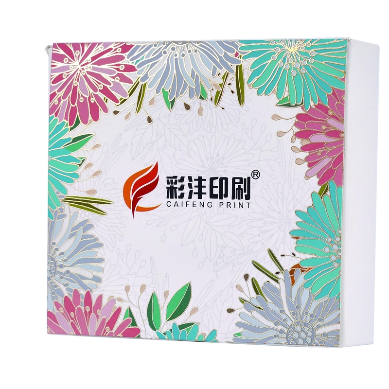 Recyclable Art Paper Cosmetic Packaging Box For Eyes Cream Skincare Products