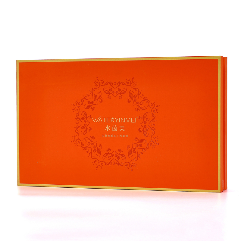 Customized Book-Shaped Complete Cosmetic Perfume Packing Box for Small Glass Bottle