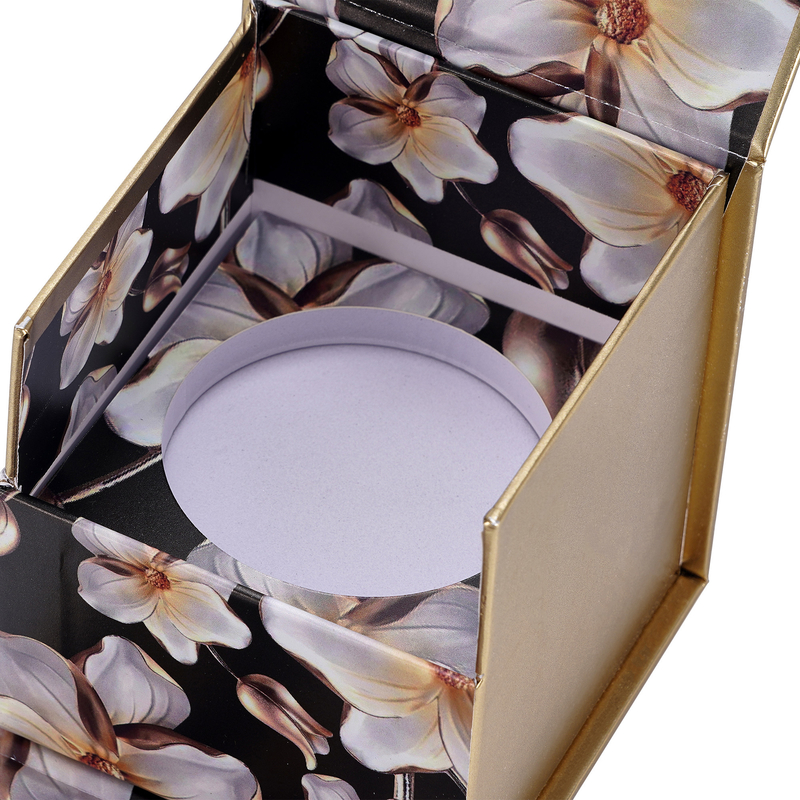 100% Special Shape Makeup Magnetic Rigid Cardboard Gift Box for Luxury Perfume Packaging