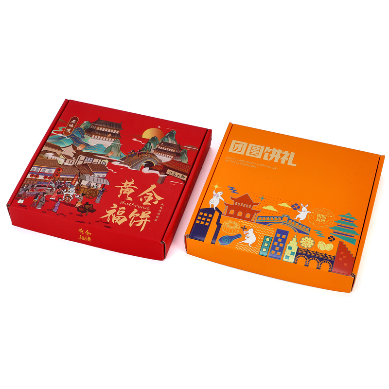 Useful Dividers Inserts Included Festival Rigid Gift Box for CANDY and Other Treats