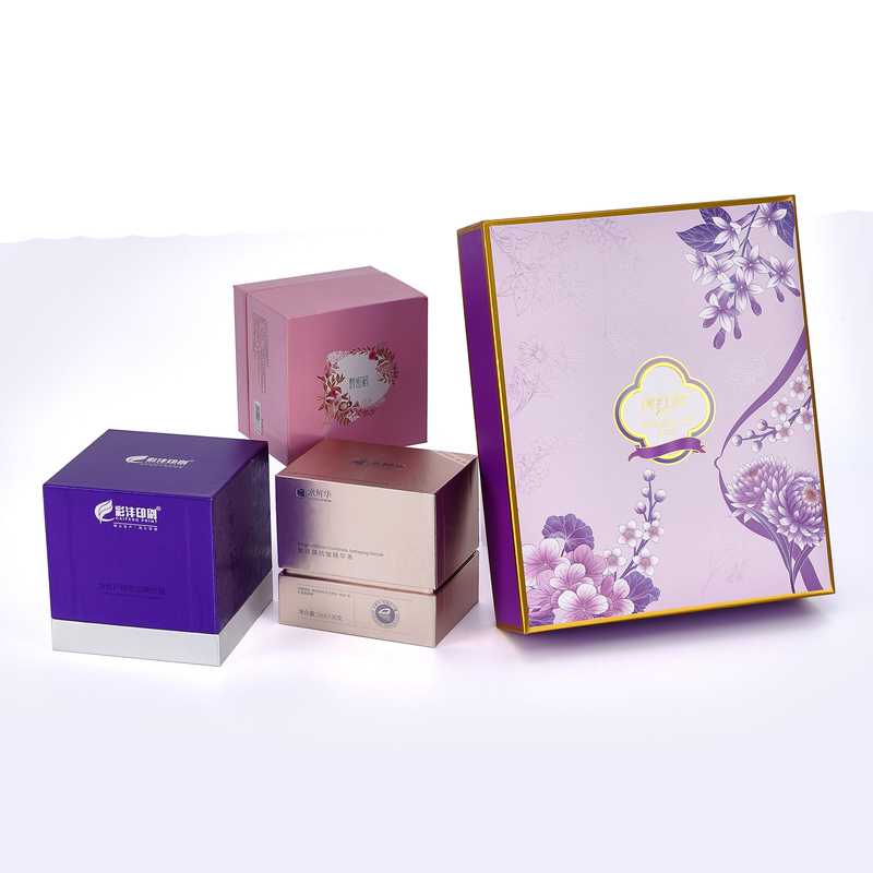 Custom Accessories Eco-Friendly Box for Luxurious Face Cream Skincare Serum Packaging
