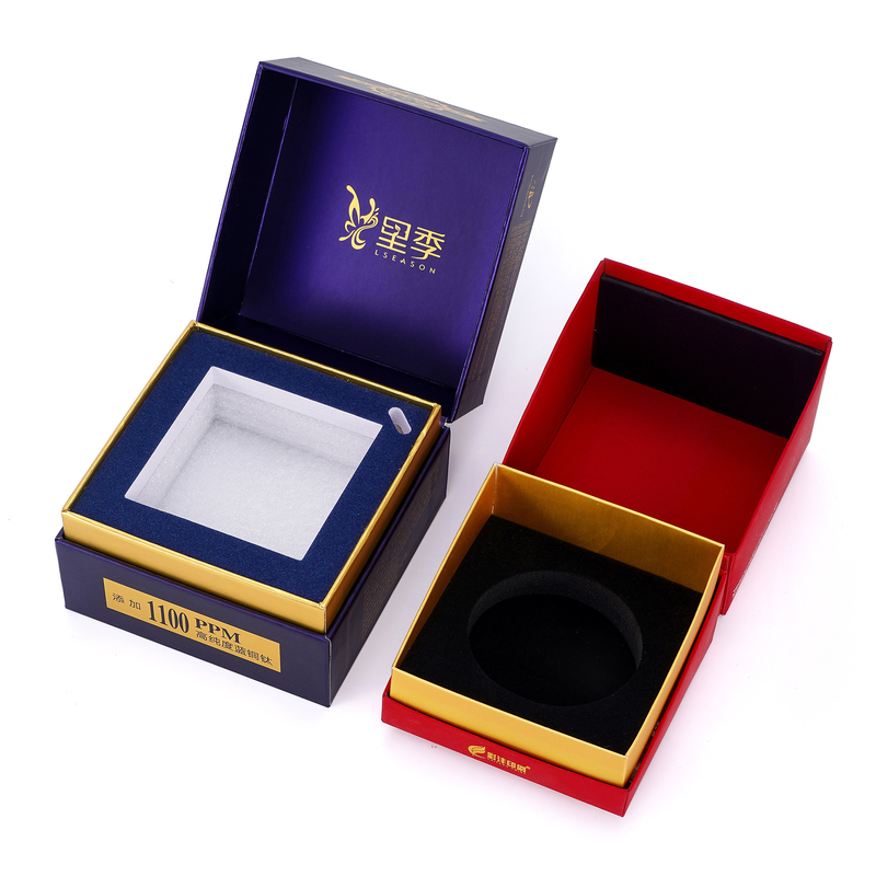 CMYK Printing Magnetic Flap Box for Recyclable Material Perfume Bottle Paper Packaging
