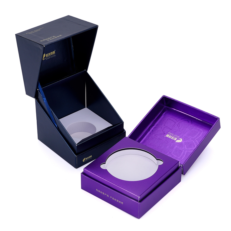 CMYK Printing Magnetic Flap Box for Recyclable Material Perfume Bottle Paper Packaging