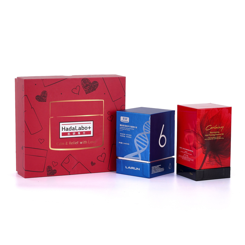 Perfume Skincare Folding Paper Box Luxury Cosmetic Makeup Gift Packaging Box