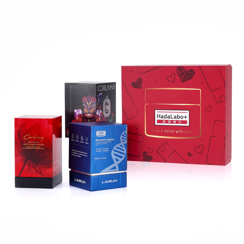 Perfume Skincare Folding Paper Box Luxury Cosmetic Makeup Gift Packaging Box