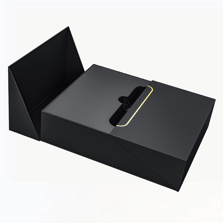 Popular Double Door Magnetic Flap Closure Rigid Cardboard Packaging Boxes for High End Gifts