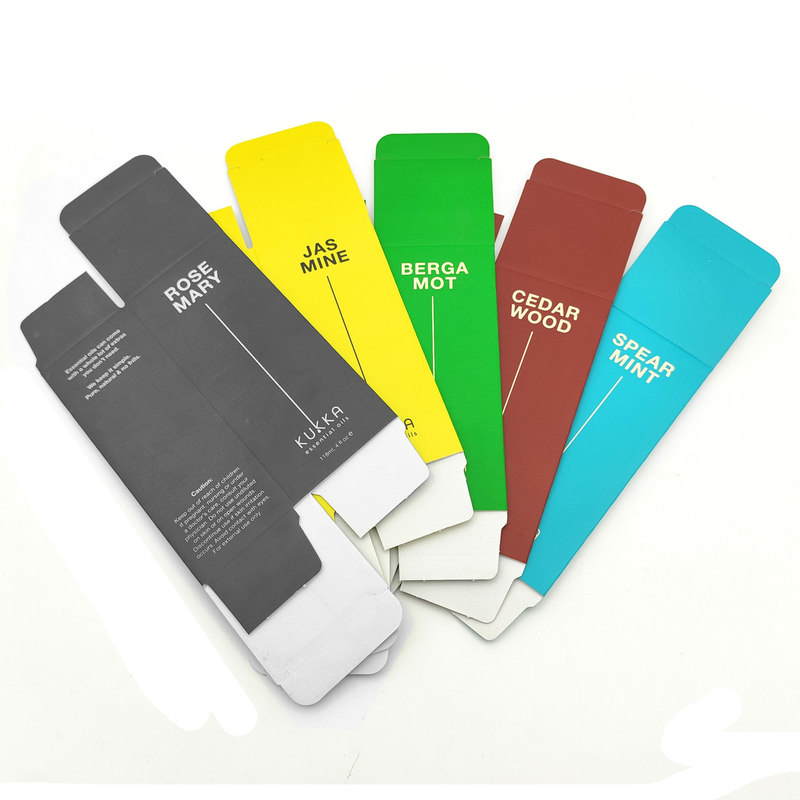 Custom Order Essential Oil Perfume Square Package Box Cosmetic Packaging Paper Boxes 50ml