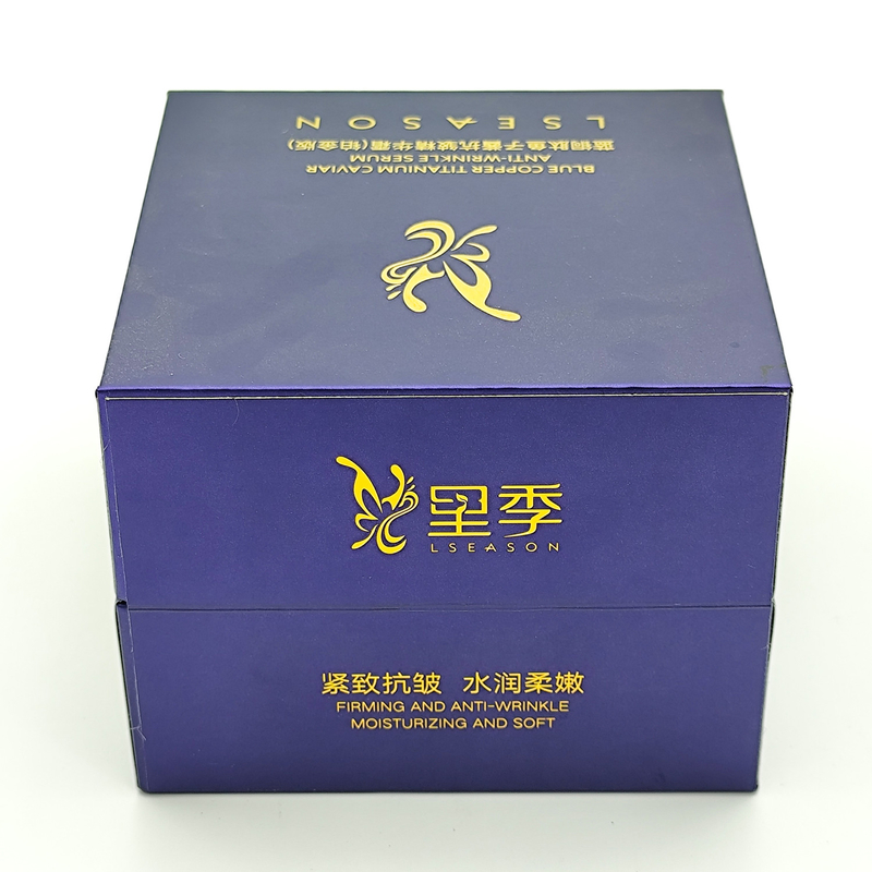 Luxury Paper Packaging Box For Skin Care Serum Eye Cream And Face Cream