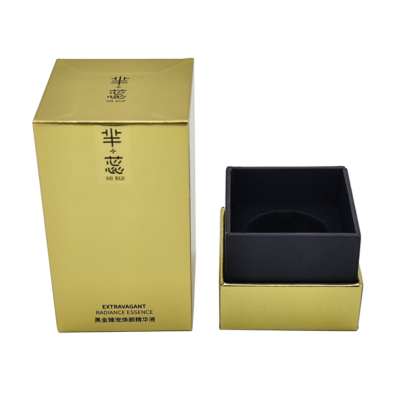 Rigid Cardboard Essential Oil Perfume Bottle Packaging Box Custom Order