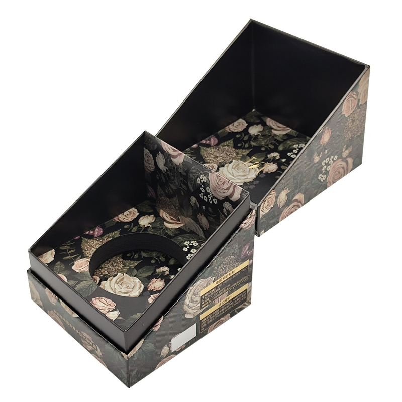 Paperboard Liner Type Custom Inserts Cardboard Box for Skincare Perfume Candle Jars
