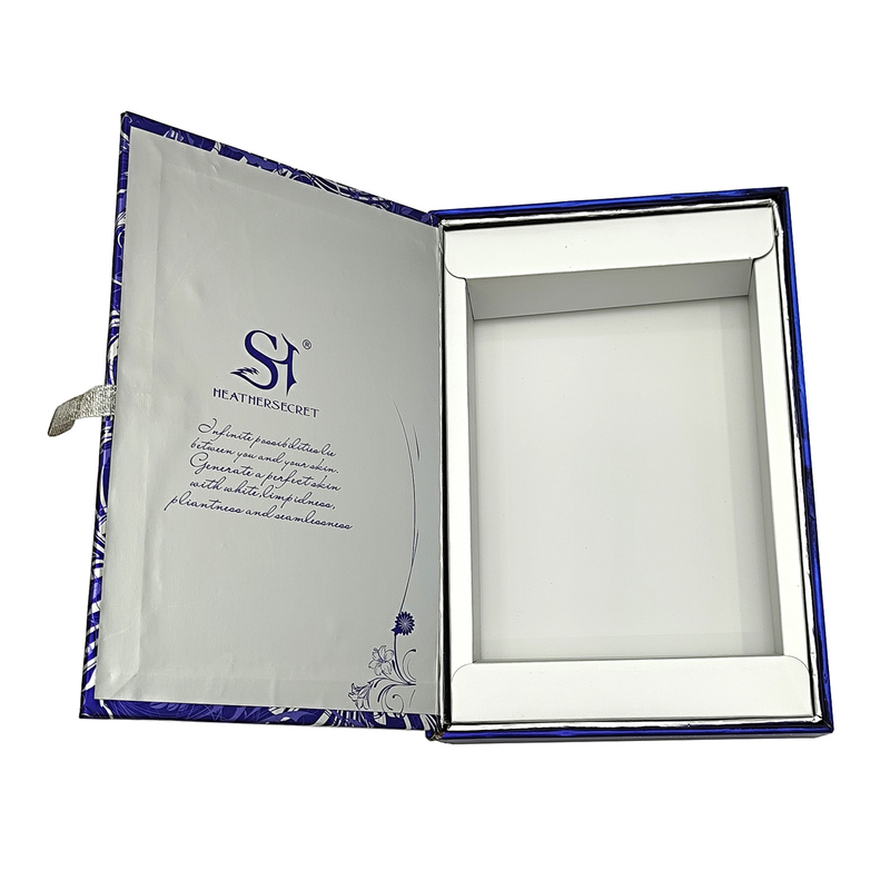 Face Mask Flip Packaging Box Printing Luxury Homemade Paper Boxes Custom Logo