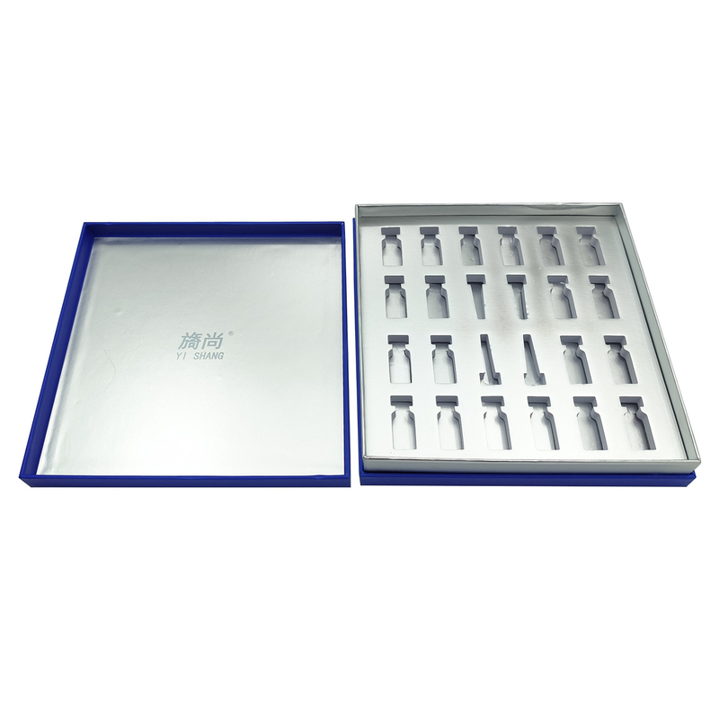 Durable Skincare Packaging Box Printing With Removable Lid And Foam Insert