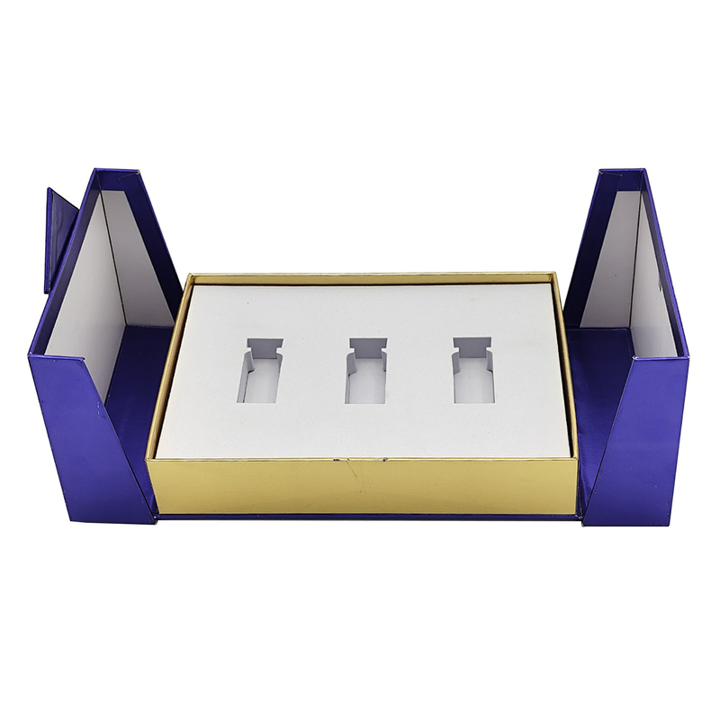 Door Open Packaging Box Printing Magnetic Closure Luxury Packaging Boxes For Perfume