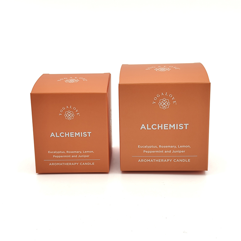 Paperboard Packaging Box Printing Aromatherapy Scented Candle Gift Box For Small Jars