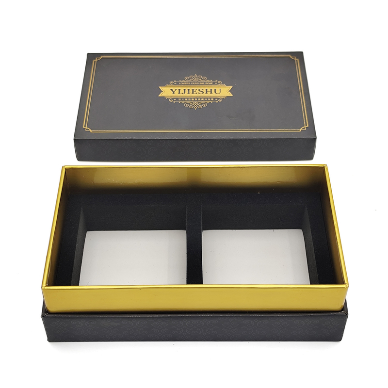 Eco Friendly Packaging Box Printing 2 Pcs Soap Gift Box Packaging Customized
