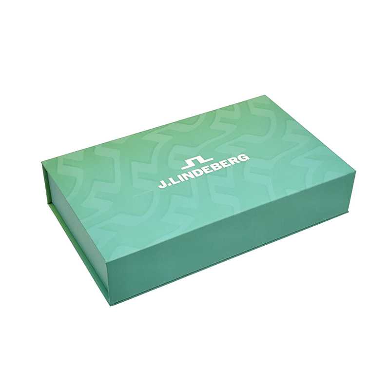 Color Printing Rigid Flip Cover Gift Box With Tissue Paper Skincare Packaging Boxes
