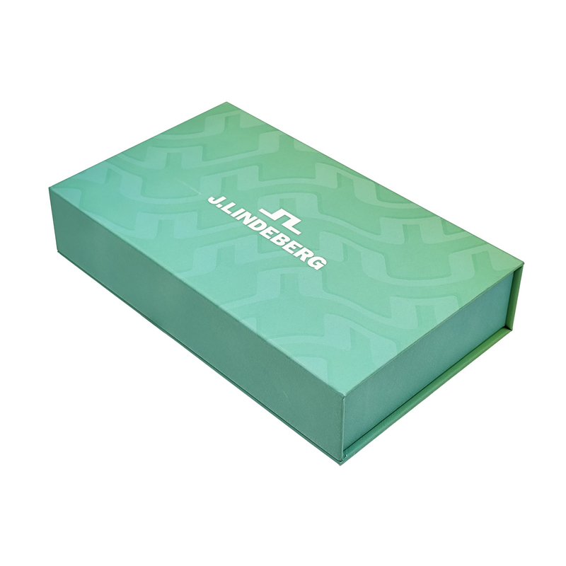 Color Printing Rigid Flip Cover Gift Box With Tissue Paper Skincare Packaging Boxes