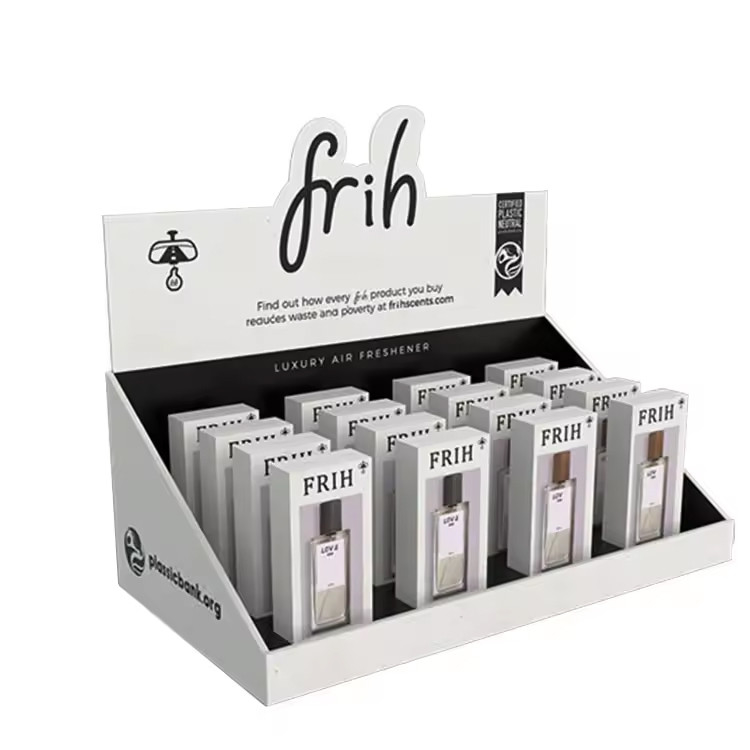 Custom Paper Counter Display Box Cardboard Retail Packaging Tear Away Display Box