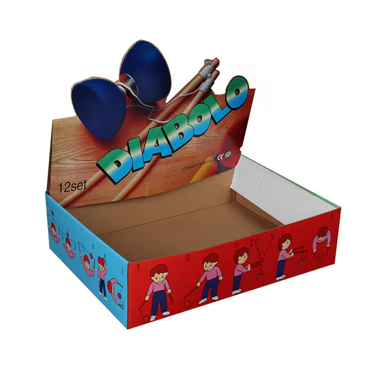 Cardboard Paper Pop Up Display Boxes Retail Counter Top Display Box