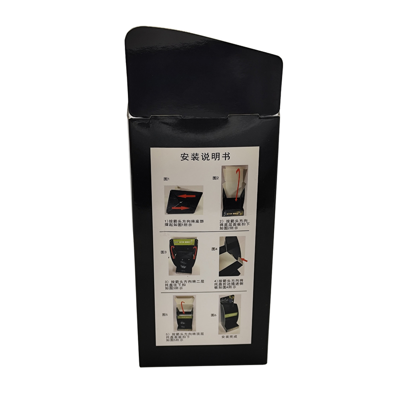 Advertising Carton Counter Display Box Cardboard Counter Table Top Display Stand