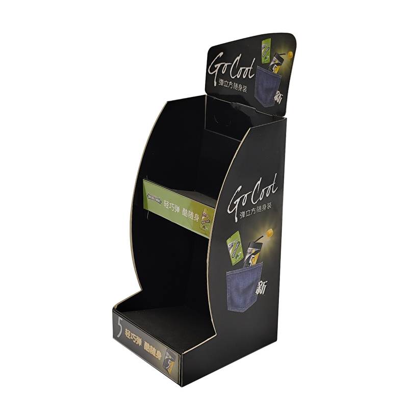 Advertising Carton Counter Display Box Cardboard Counter Table Top Display Stand