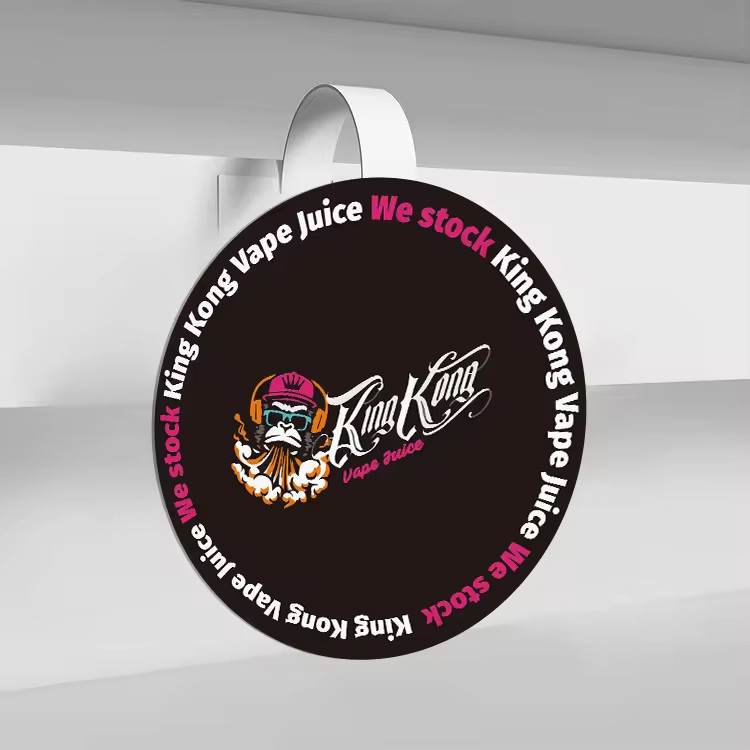 Custom Retail Shelf Wobblers Sticker PVC POP PET PP Plastic Swing Strip
