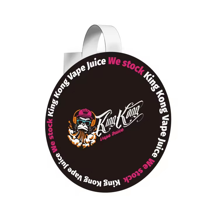 Custom PVC Retail Shelf Wobblers Shelf Display Sticker Plastic Shelf Wobbler