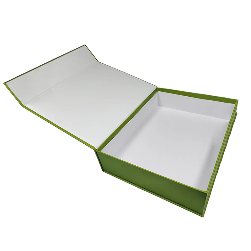Luxury Satin Inside Magnetic Flip Folding Box Custom Logo Gift Box Packaging Inner Silk Fabric Box For Cosmetic Products