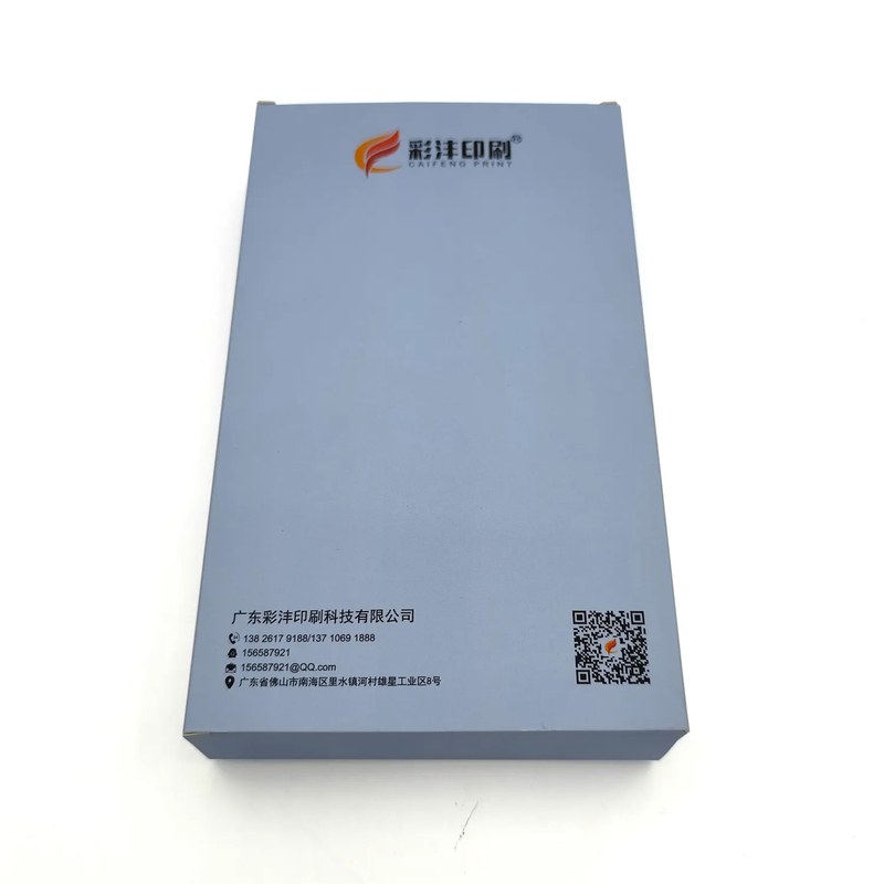 Custom Folding Cardboard Box At The Top Of Cosmetic Packaging With Transparent PVC Windows After Opening
