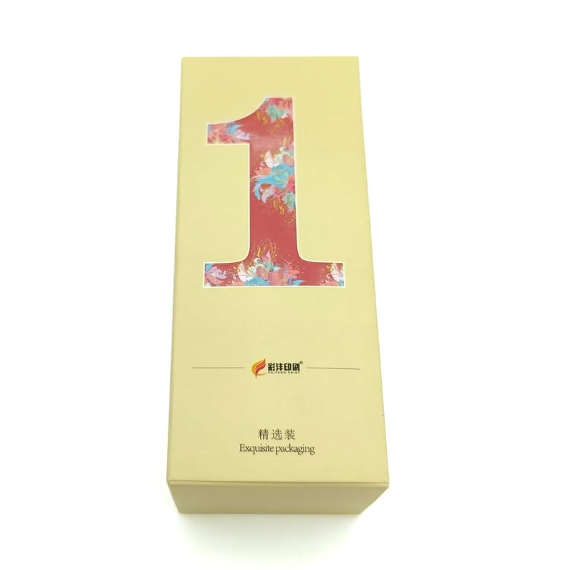 Custom Printing Design Cosmetic Packaging Boxes Auto Bottom Two Tuck End Packaging Folding Paper Box