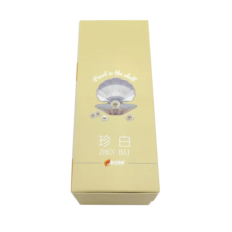 Custom Printing Design Cosmetic Packaging Boxes Auto Bottom Two Tuck End Packaging Folding Paper Box