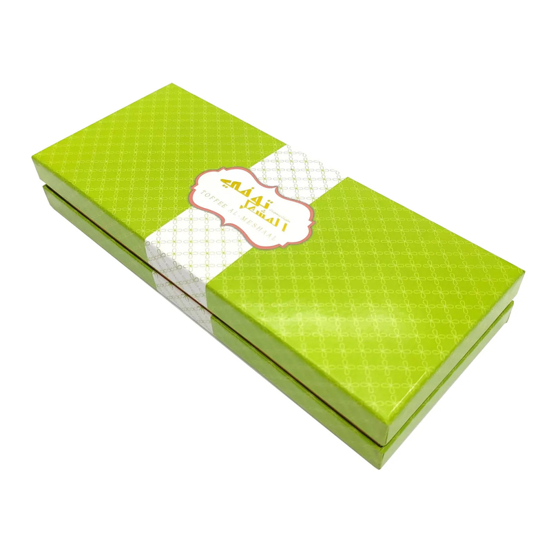 Rigid Cardboard Chocolate Box Two Piece Candy Plastic Tray Insert Box Custom Logo Food Packaging Food Lid and Base Box
