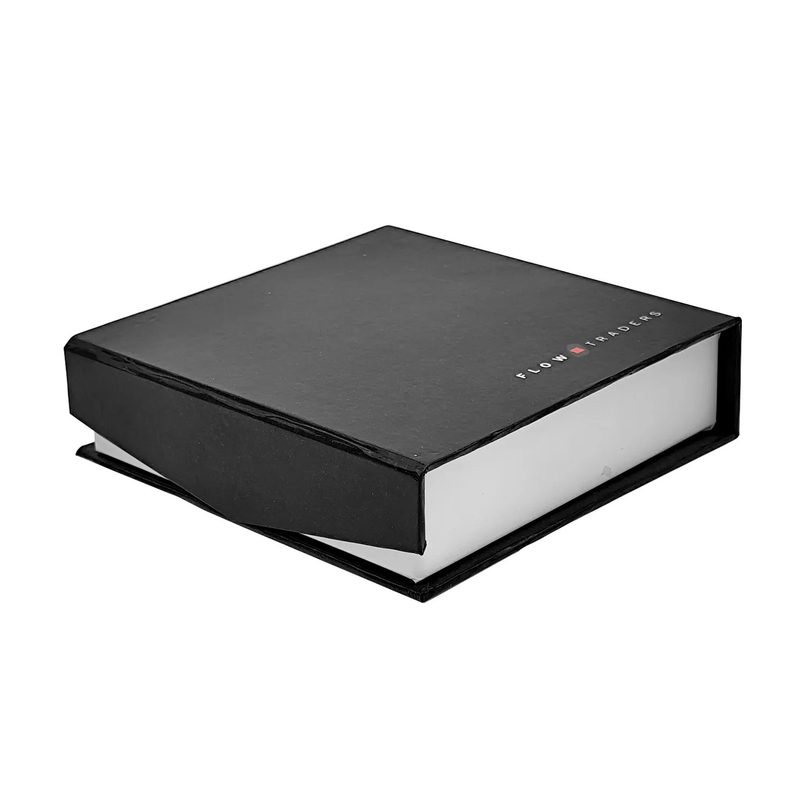 Customized Ribbon Magnets Flip Cover Jewelry Box Packaging Cardboard Paper Jewelry Box With Bow