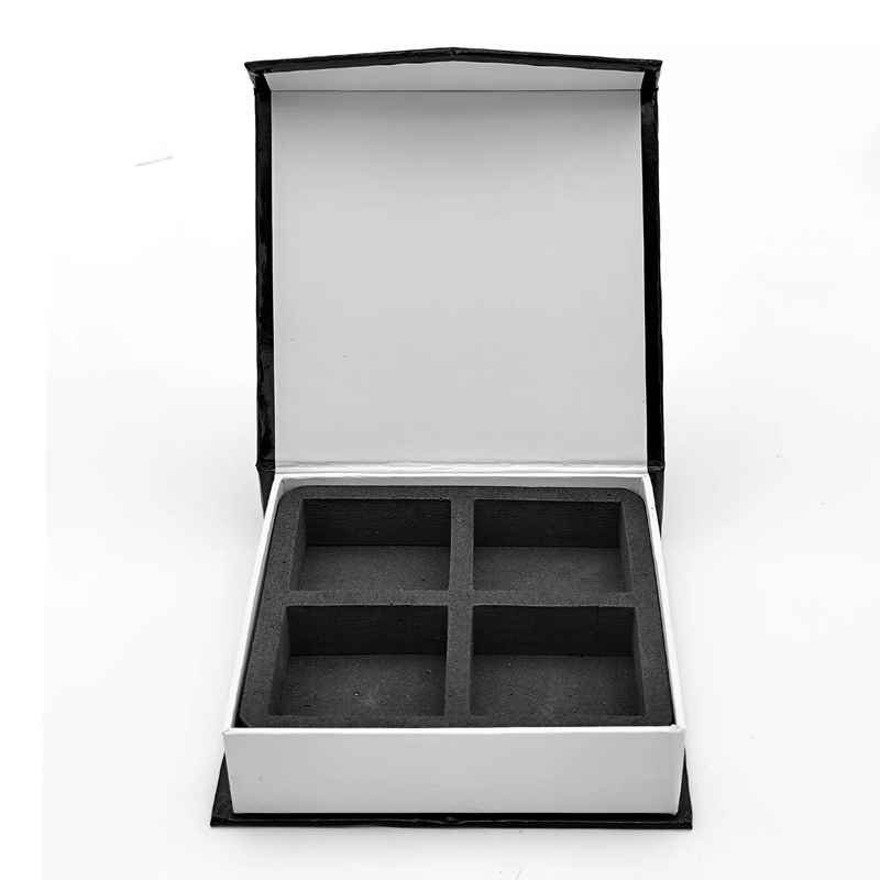Custom One Stop Packaging Service Pink Flip Cardboard Paper Jewelry Packaging Gift Earring Display Set Boxes